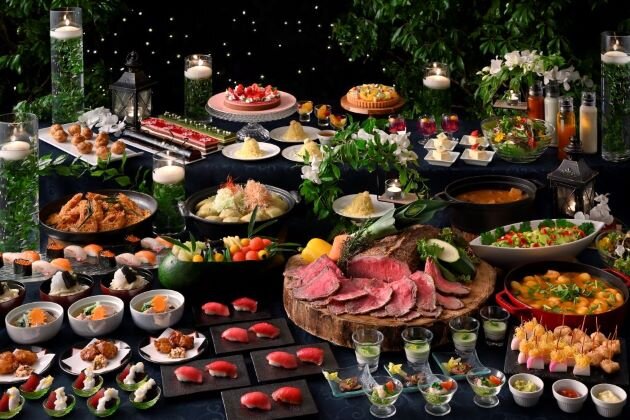 ホテル椿山荘東京<br/>ほたるの夕べ  ディナービュッフェ