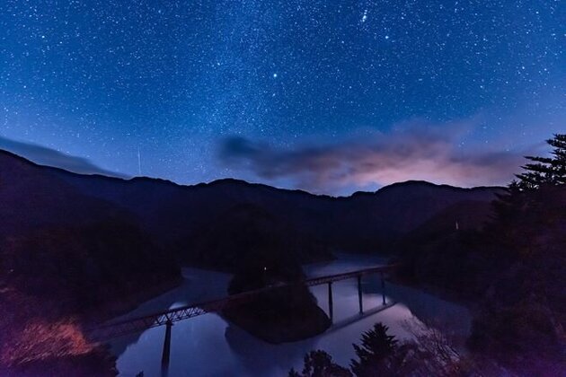 秘境！ 寸又峡温泉に泊まる<br/>大井川鐵道「星空列車」の旅　２日間